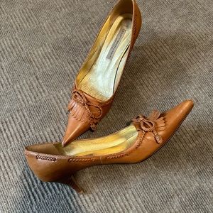 Heels in real leather